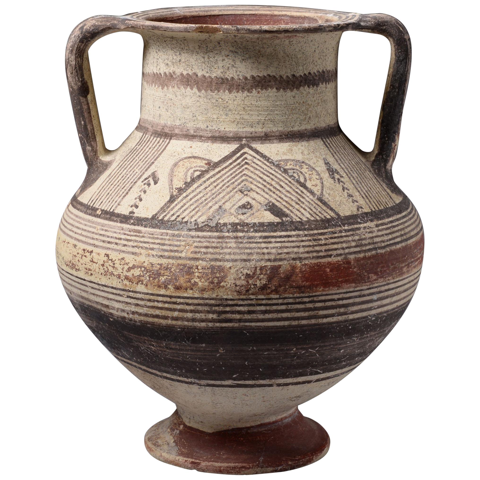 Ancient Cypriot Archaic Amphora