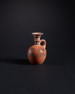 Ancient Cypriot Black-on-Red Miniature Jug