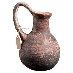 Ancient Cypriot Red on Black Juglet with Painted Decoration