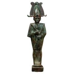 Sculpture du dieu Osiris de l'Égypte antique