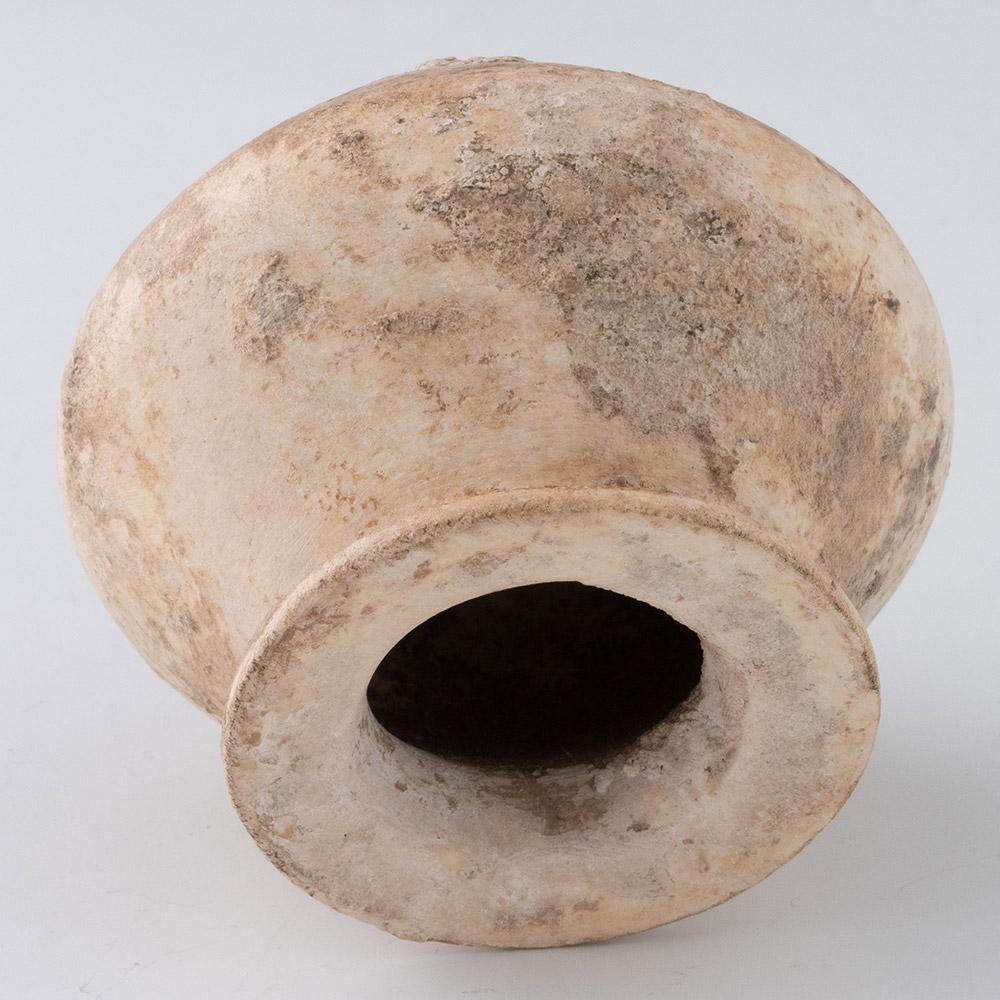 Pottery Ancient Egypt Stone Cosmetic Vessel 12th Dynasty