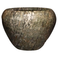 Ancient Egypt Vessel in veined green diorite