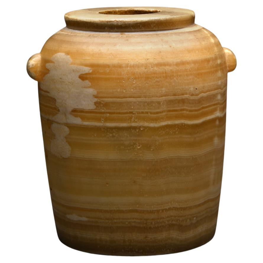 Ancient Egyptian Alabaster Storage Jar