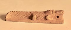 Ancient Egyptian Crocodile Amulet Representing the God Sobeek