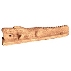 Ancient Egyptian Crocodile Amulet Representing the God Sobeek