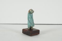 Ancient Egyptian Faience Statuette of The Goddess Taweret