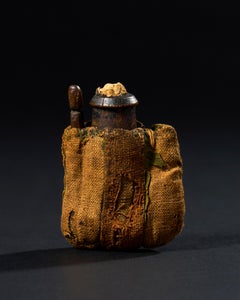 Ancient Egyptian kohl vessel and applicator, New Kingdom period, 1550–1295 B.C.