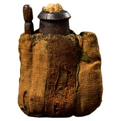 Vaso y aplicador de kohl del Antiguo Egipto, periodo del Nuevo Reino, 1550-1295 a.C.