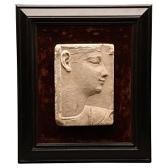 Ancient Egyptian Limestone Sculptor
s Model