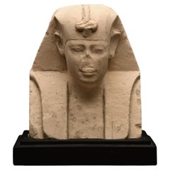 Ancient Egyptian Limestone Sculptor's Model Antique Ancient Egyptian Limestone Sculptor's Model