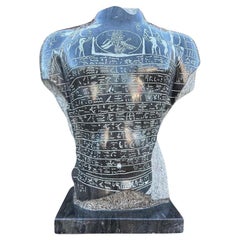 Altägyptische 'Magische Statue' Massive Granitbüste Skulptur, 20.