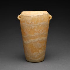 Ancient Egyptian Middle Kingdom Alabaster Jar