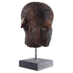 Ancient Egyptian Model of a Head, Late Period