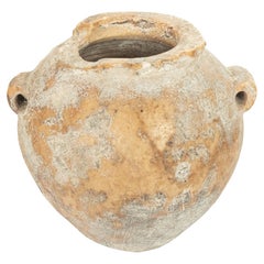 Vaso in miniatura in pietra calcarea dell'Antico Regno Egizio 2600-2800 a.C.