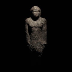 Ancient Egyptian Sculpture of a Noble in Granodiorite