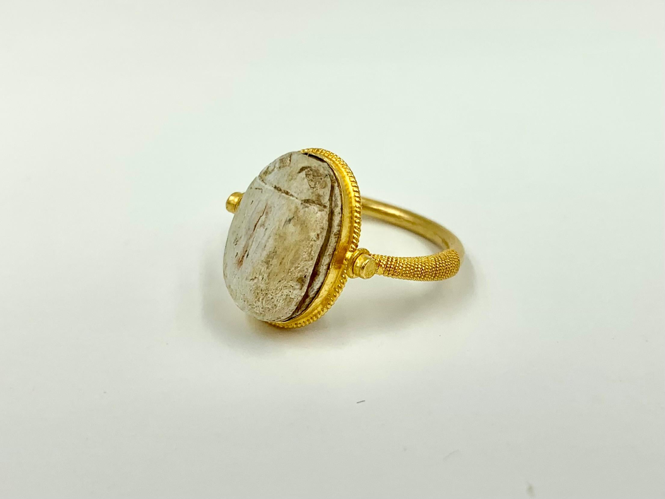 3000 year old scarab ring price