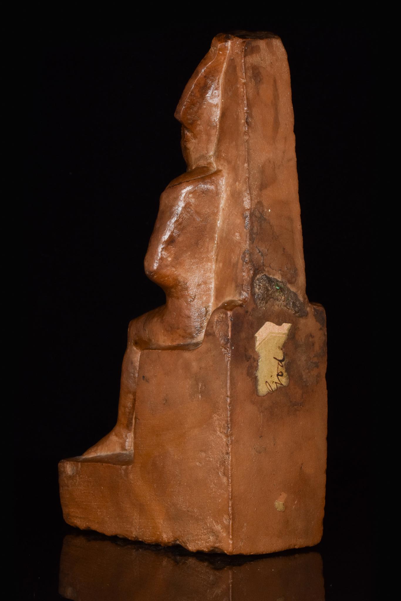 Ancient Egyptian Stone Figure of the God Osiris 1
