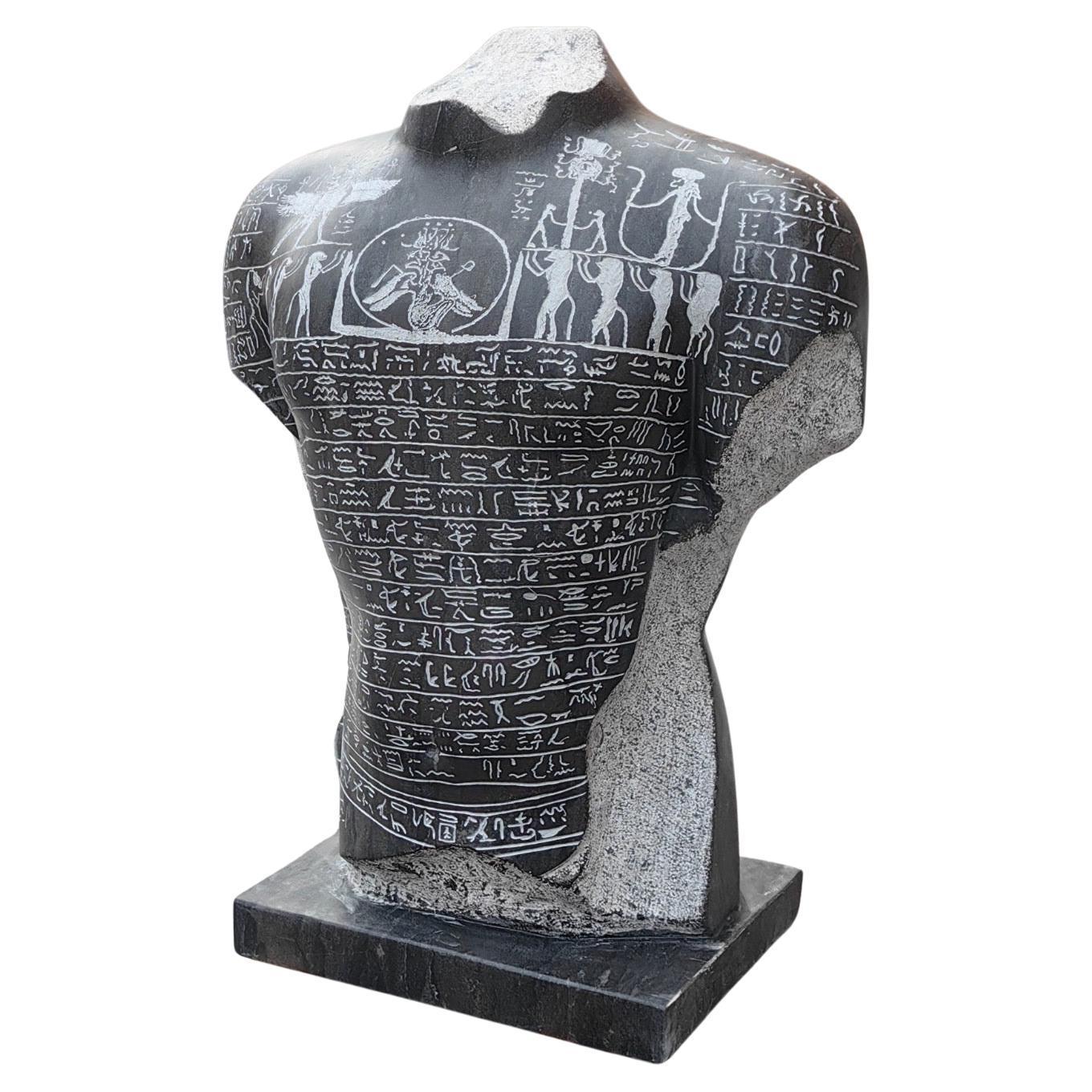 Exquisite Hand-Carved Marble Bust: Inspired by the 'Magical Statue' from Thorvaldsen Museum, Copenhagen.

Elevate your space with this extraordinary marble bust, a testament to the melding of artistry and ancient mystique. Inspired by the renowned