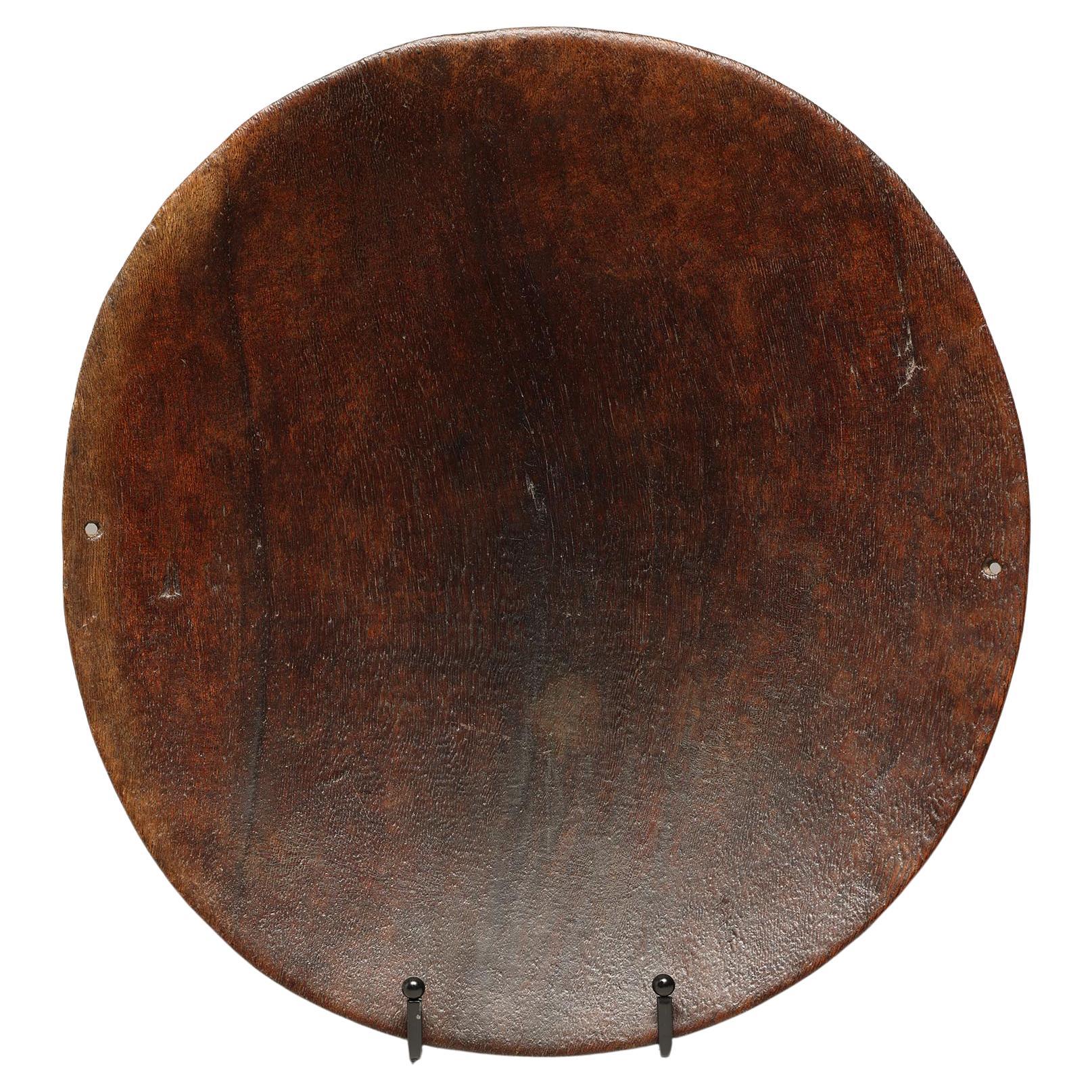 Ancient Fiji Islands Flat Serving Bowl or Platter 19th century Polynesia