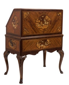 Ancient Flip Op Cabinet by Adriano Brambilla, 2nd Half of the 19th Century