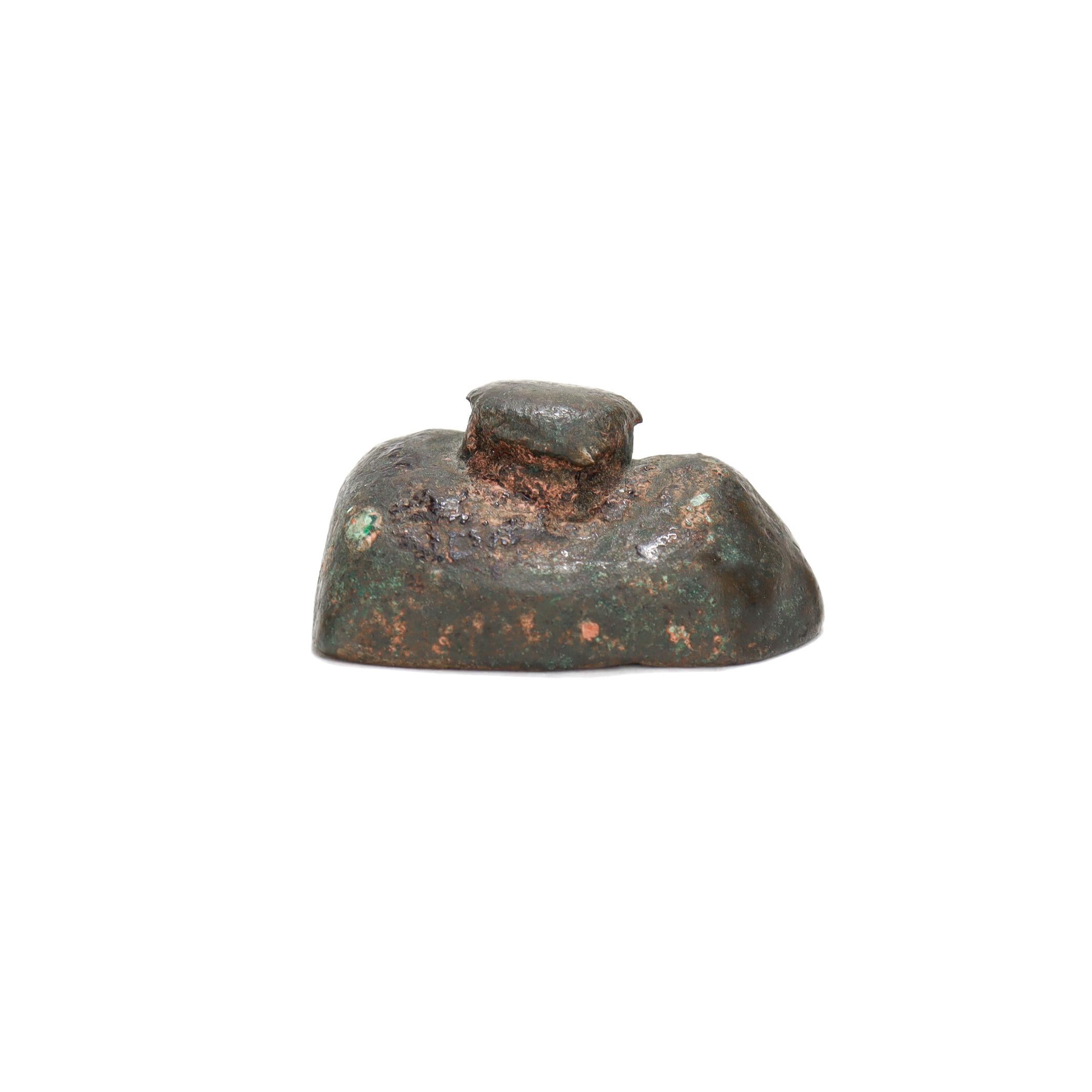 Moules de coulée pour Bouddha assis en bronze du Gandhara ancien (Tsatsa) en vente 2