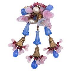 Ancient Gilded Metal Brooch