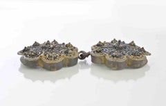 Ancient Gilded Ottoman Belt Buckle, 19th Century