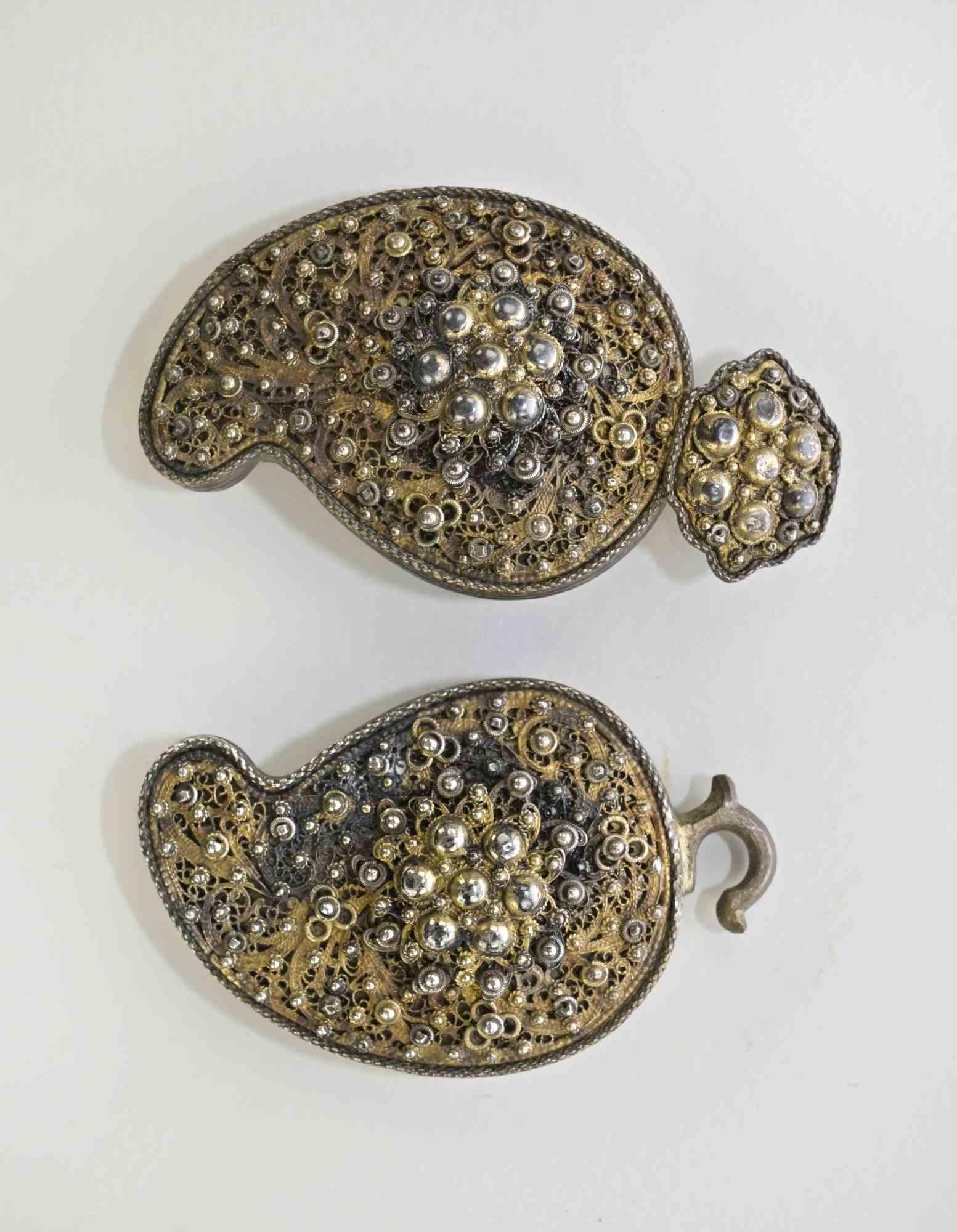 Bulgare Fermoir de ceinture ancien, 19e siècle en vente