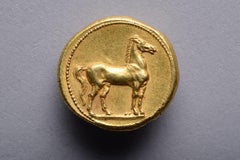 Ancient Gold Punic Coin from Carthage, 310 BC
