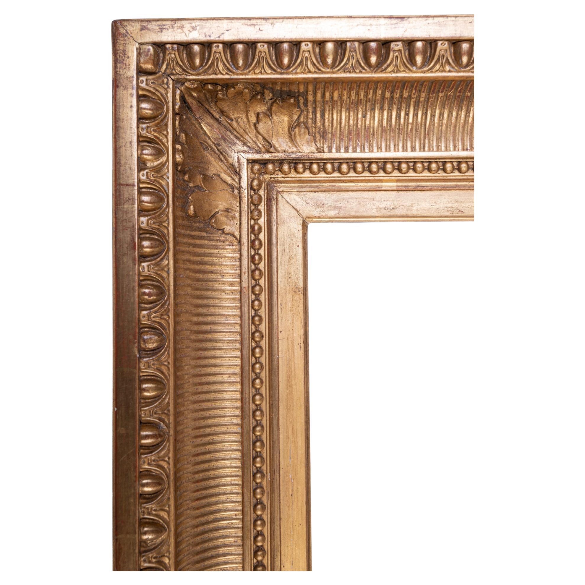 Ancient Giltwood Frame, Also for Mirror For Sale 1