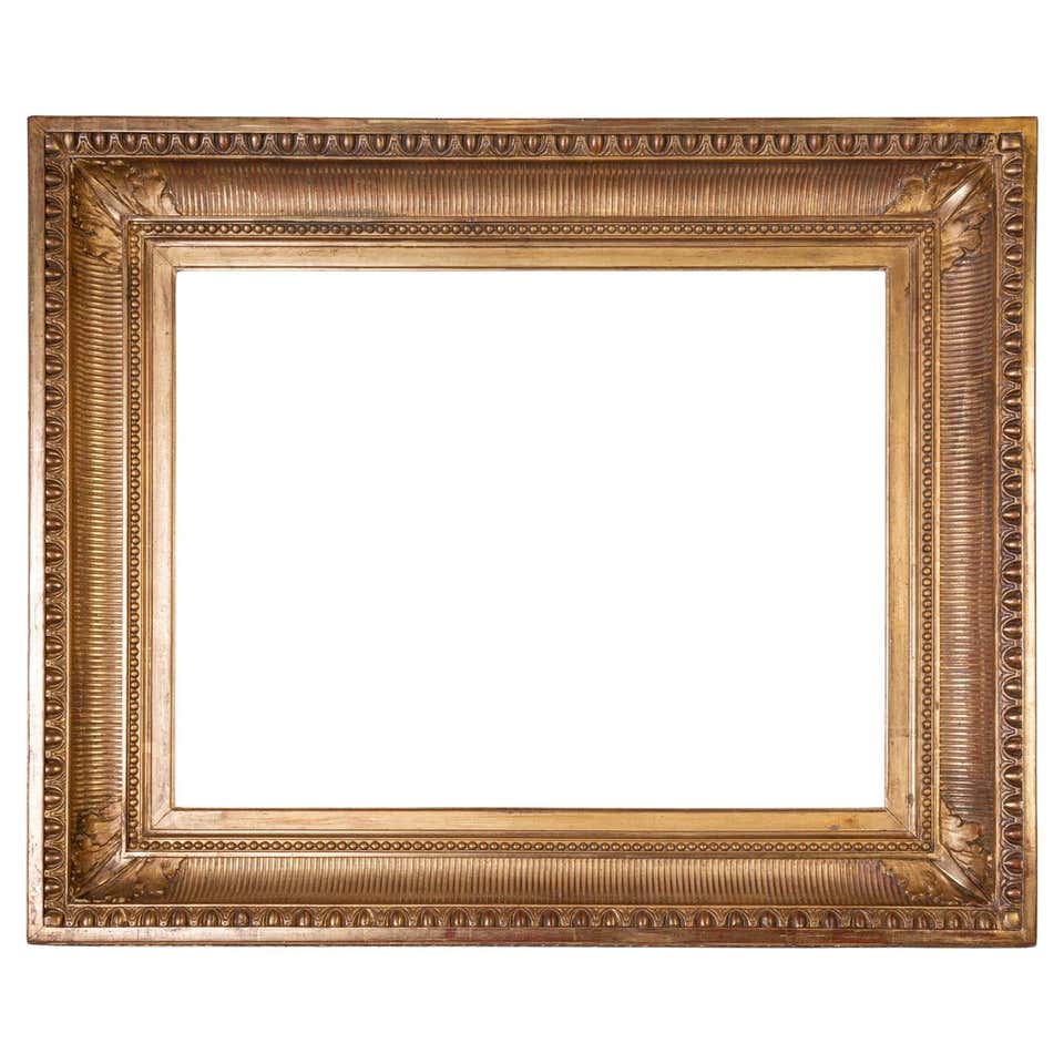 Gilded Wooden Frame with Fruits on the Corners For Sale at 1stDibs ...