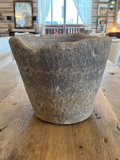 Ancient Granite Mortar From Portugal
