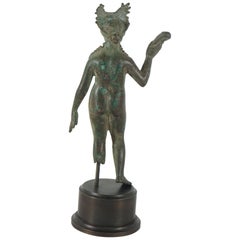 Ancient Grecco-Roman Bronze Figure of Isis/ Aphrodite from Second Century B C