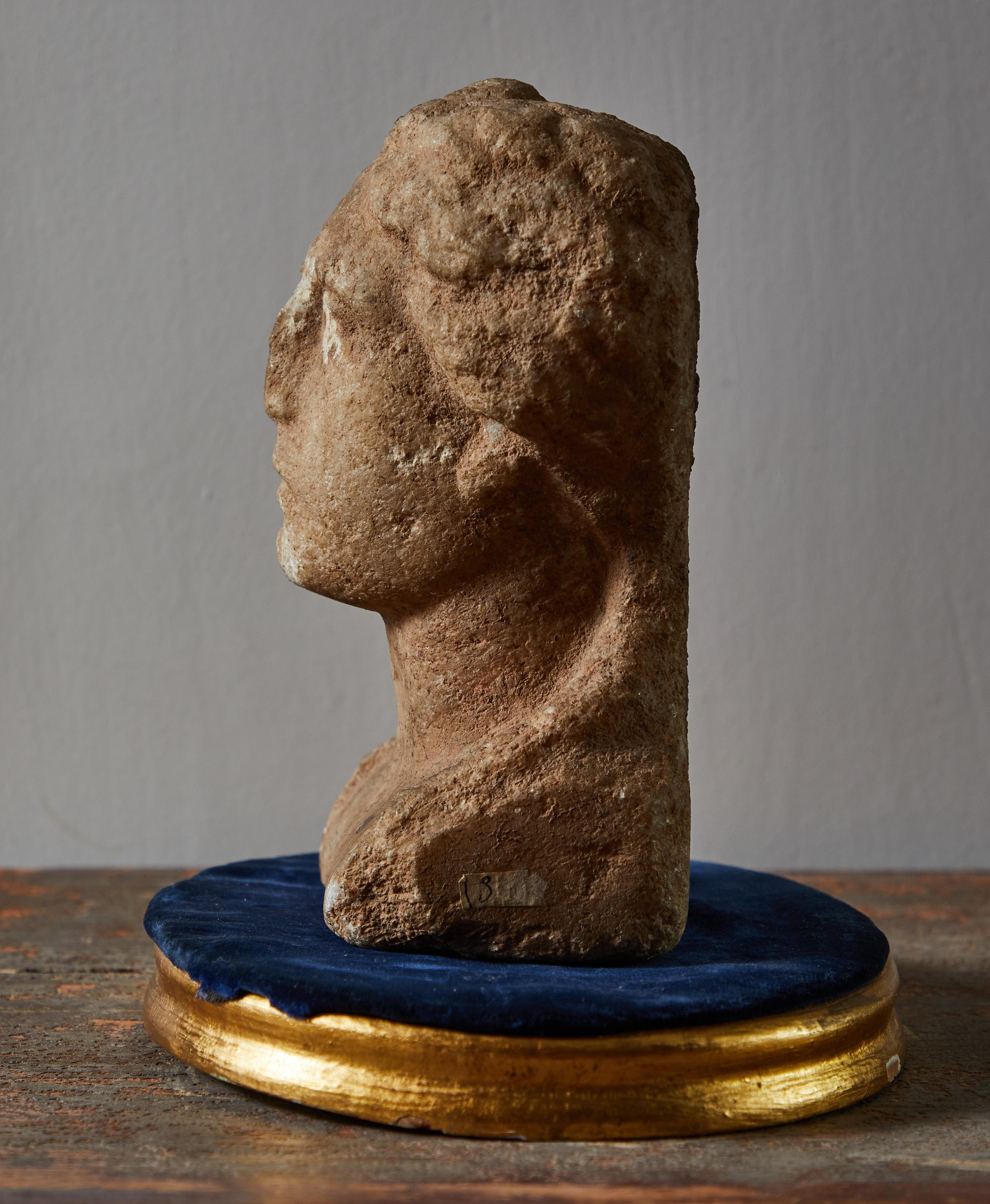 Greek Ancient Grecian Bust For Sale