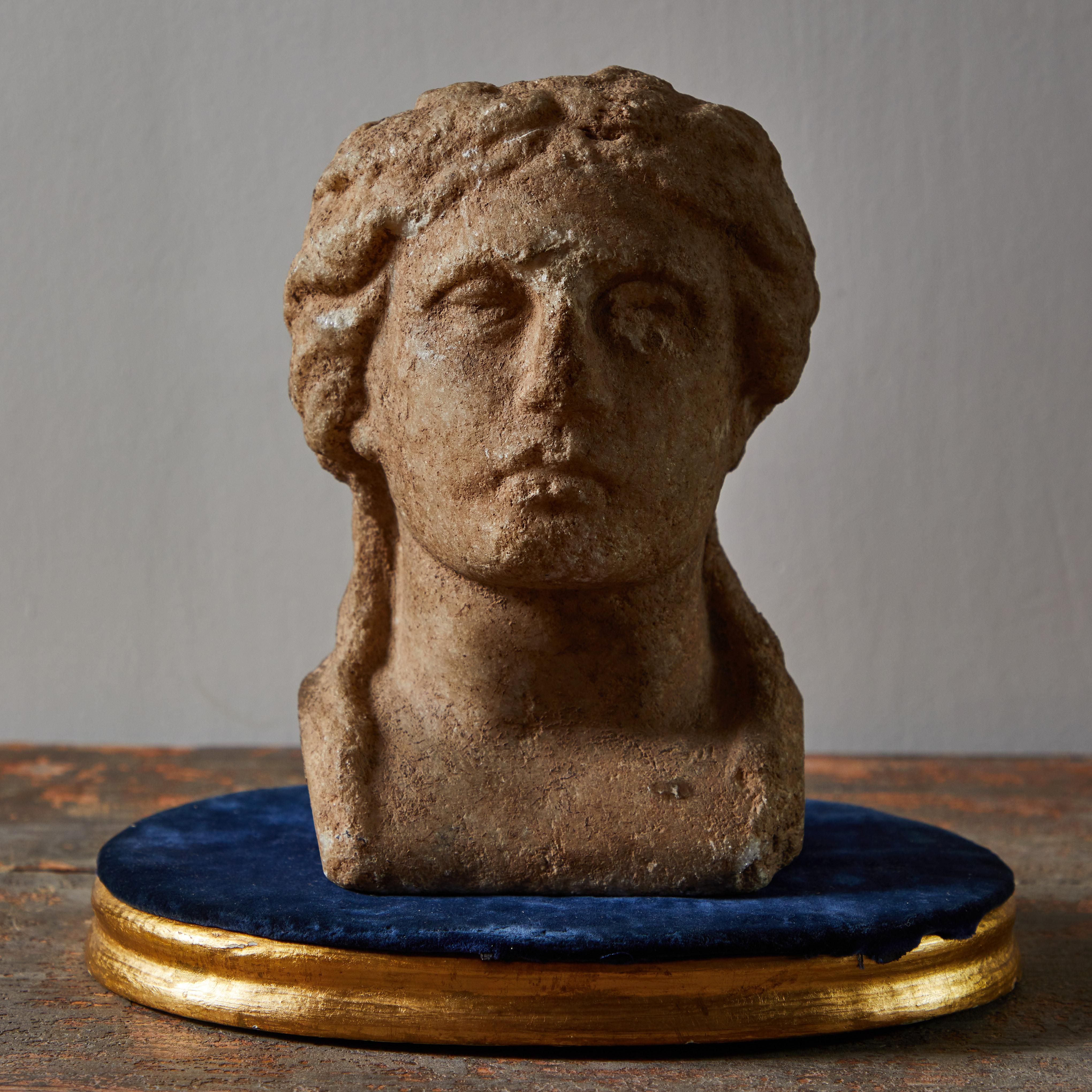 18th Century and Earlier Ancient Grecian Bust For Sale