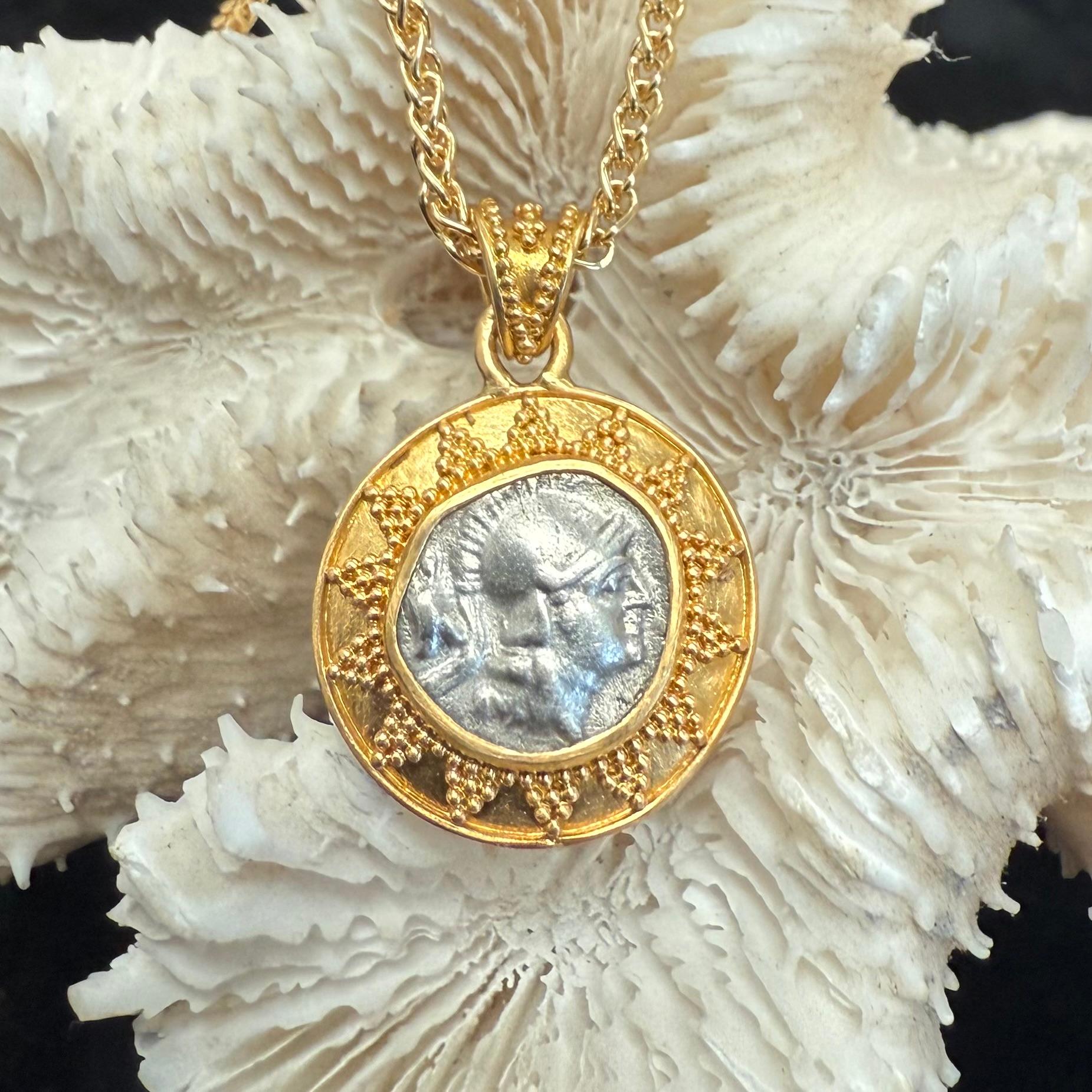 Une authentique pièce d'argent 