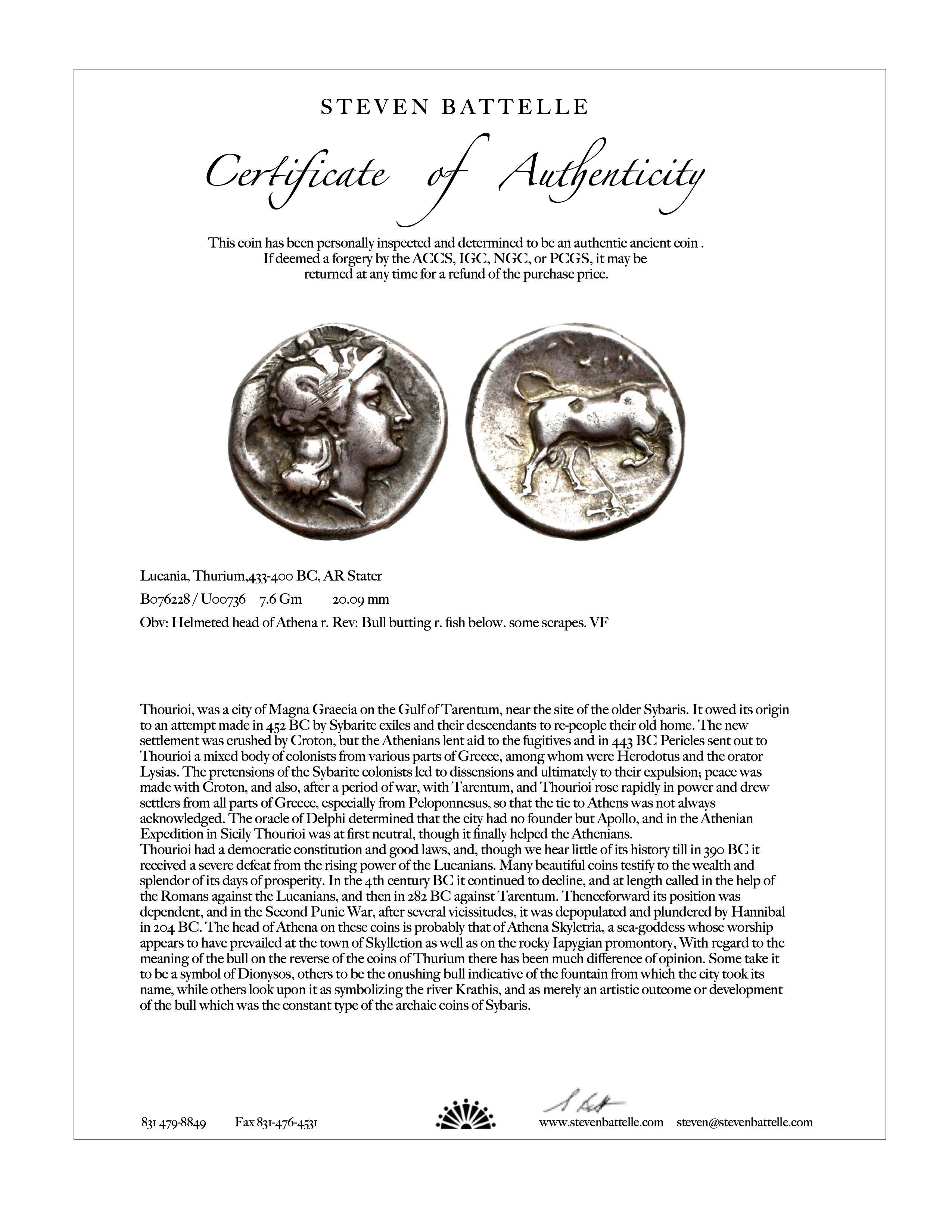 Pendentif en or 18 carats avec pièce de monnaie grecque d'Athènes du 5e siècle avant J.-C. en vente 3