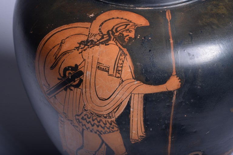 Ancient Greek Amphora of Odysseus and Argos For Sale at 1stDibs