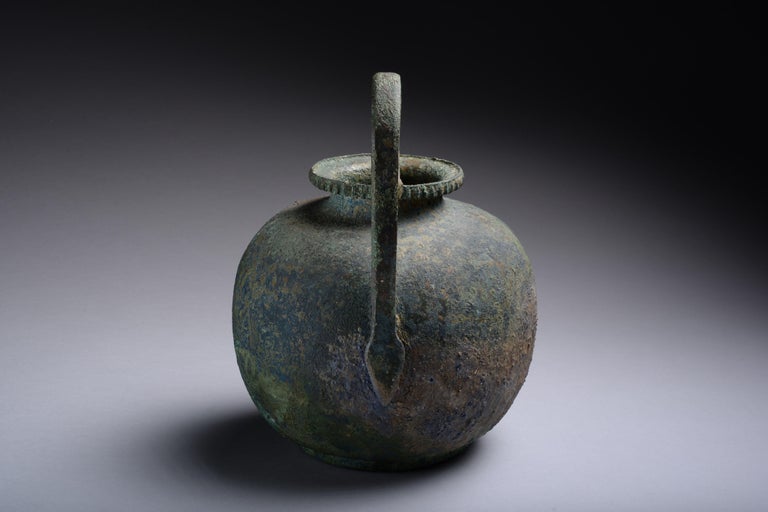Ancient Greek Bronze Wine Vessel, 5th Century BC at 1stDibs