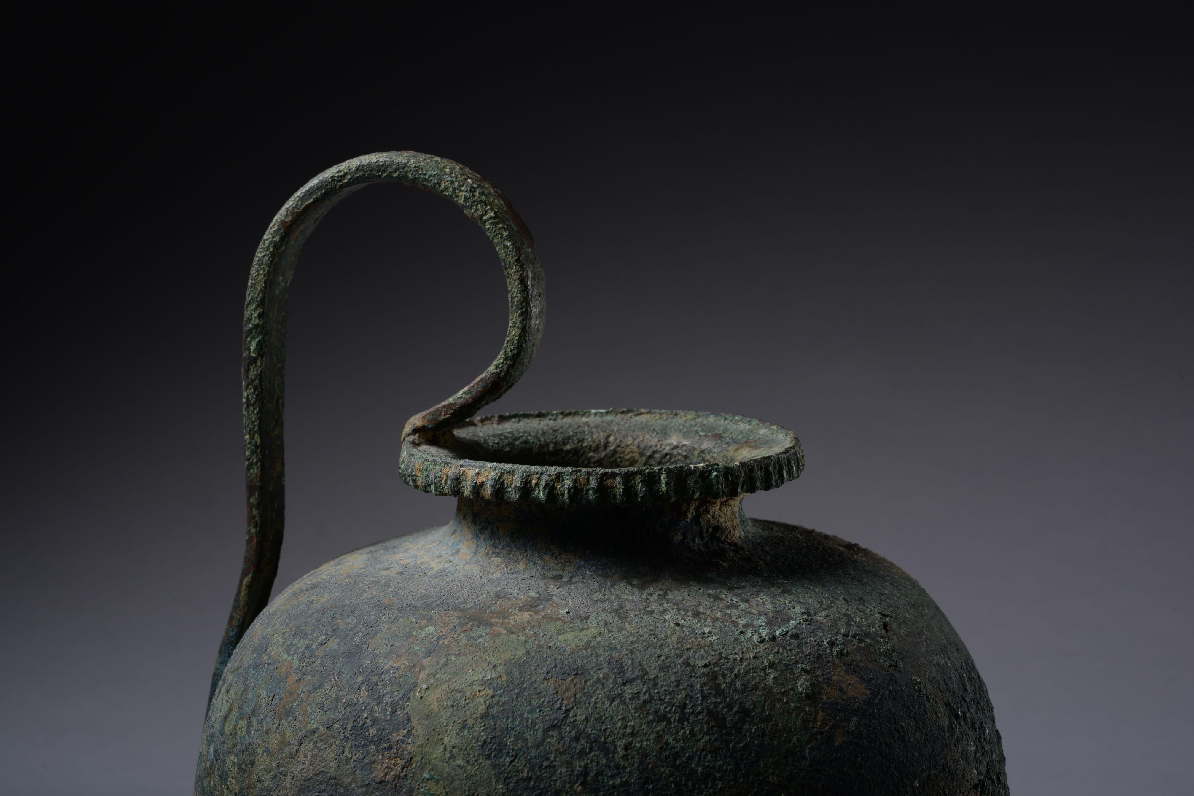 European Ancient Greek Bronze Wine Vessel, 5th Century BC