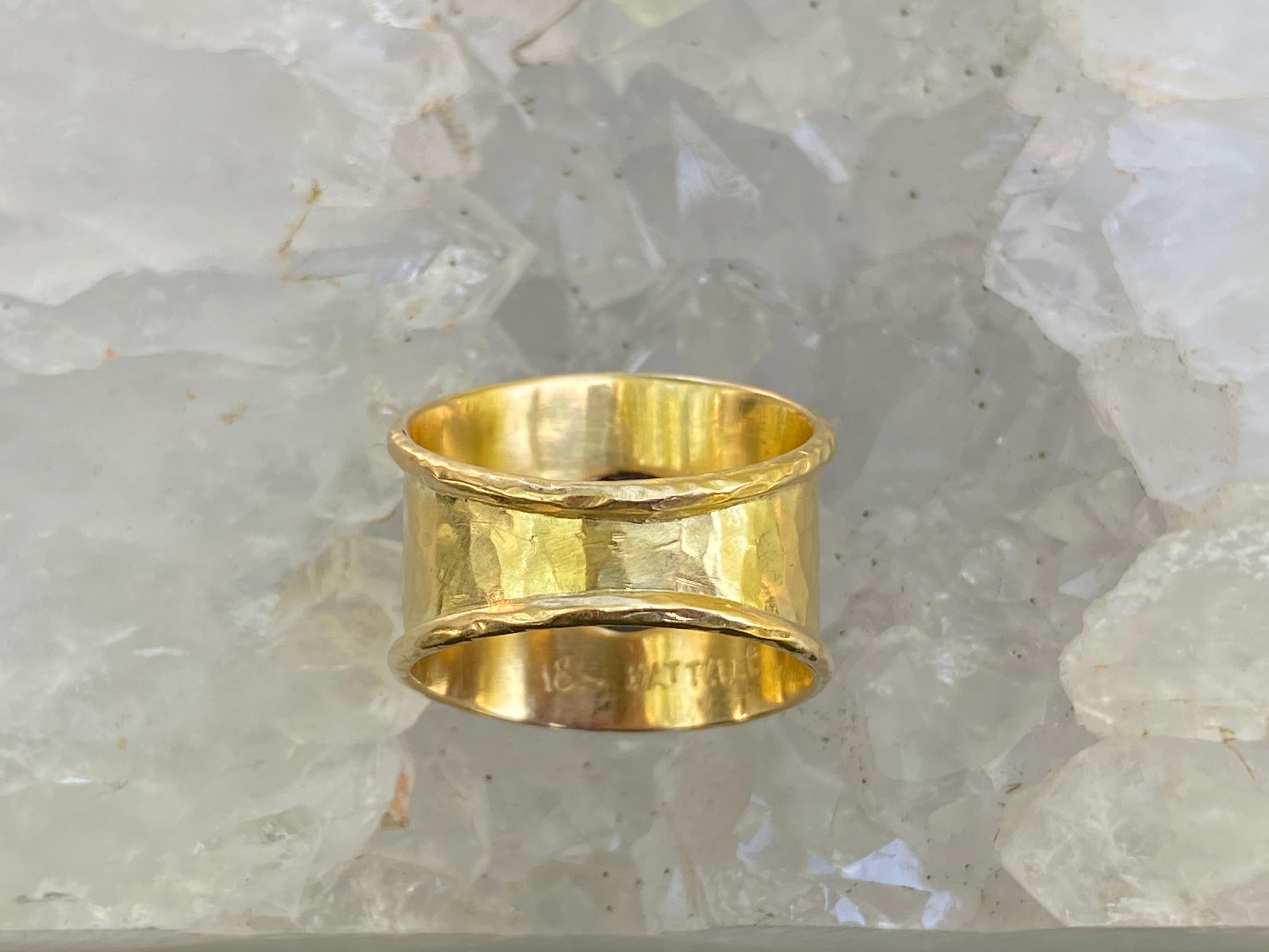 Steven Battelle Antike griechische Herakles Münze mit Diamanten Cocktail-Ring für Damen oder Herren