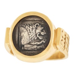 Ancient Greek Coin Ring