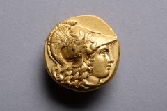 Ancient Greek Gold Stater Coin of King Philip III of Macedon, 323 BC