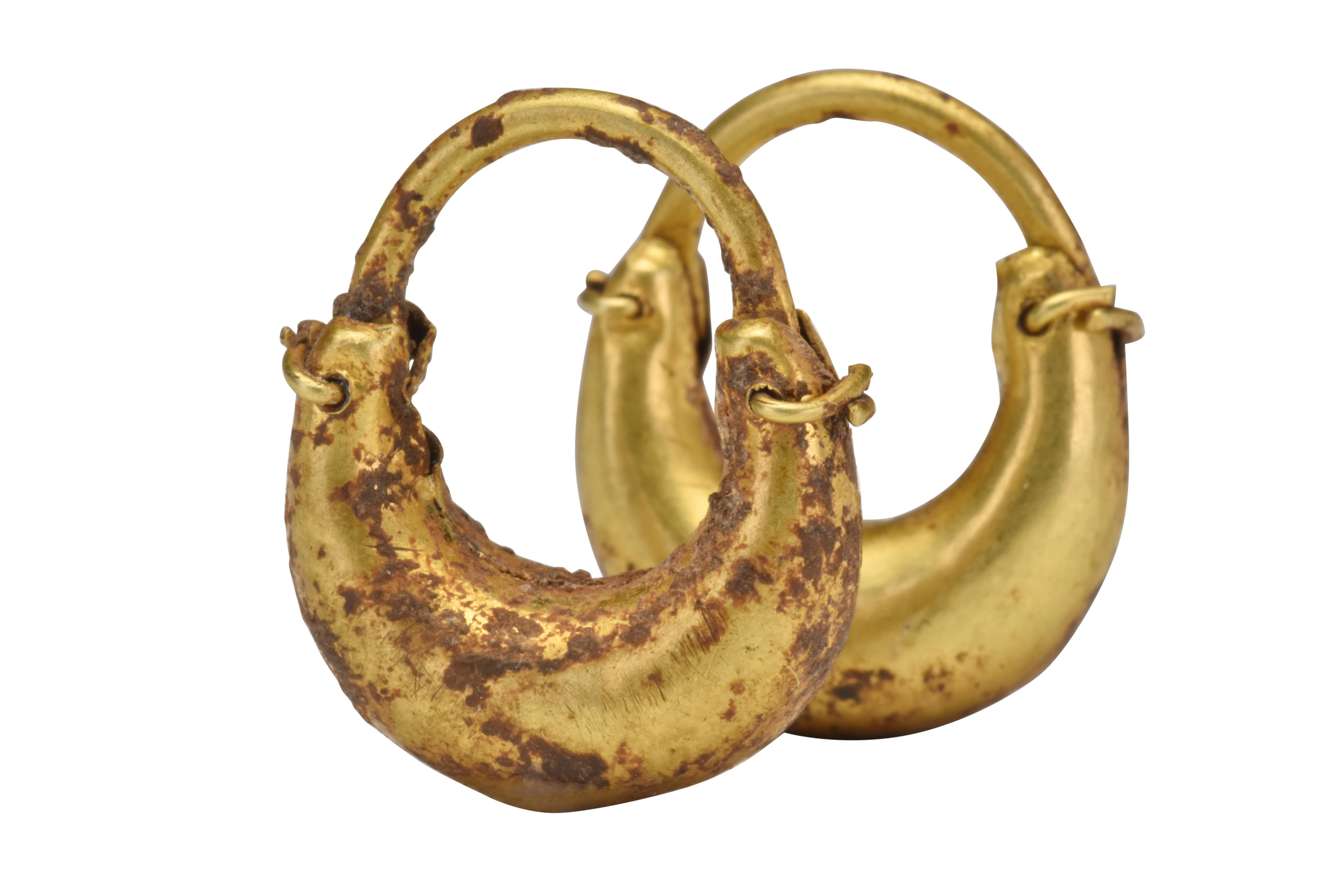 griechische ohrringe gold