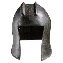 Ancient Greek Illyrian Bronze Helmet