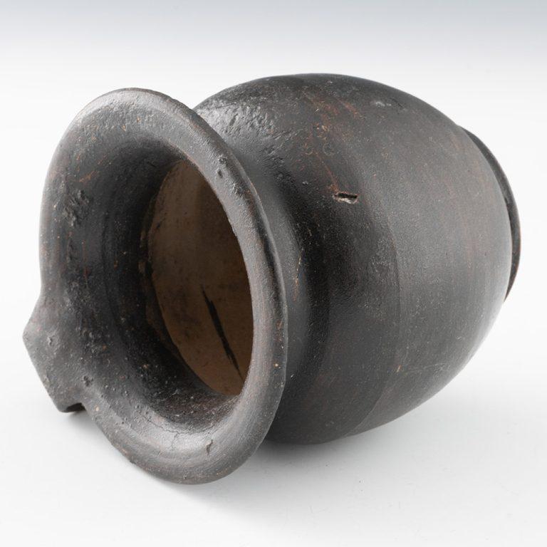 Poterie grecque antique Attique Coupe à glaçure noire v450BC Bon état - En vente à Tunbridge Wells, GB