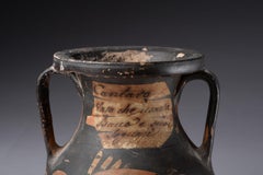 Ancient Greek Red Figure Pelike Vase, 350 BC