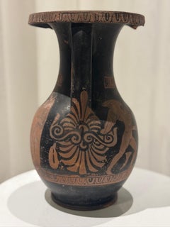 Ancient Greek Red-Figure Terracotta Pelike (Jar), 5th–4th Century BCE