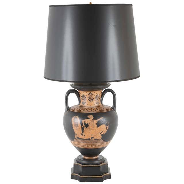 Monumental Sèvres Style Cobalt Blue Urn Table Lamp, France, 1880 For ...