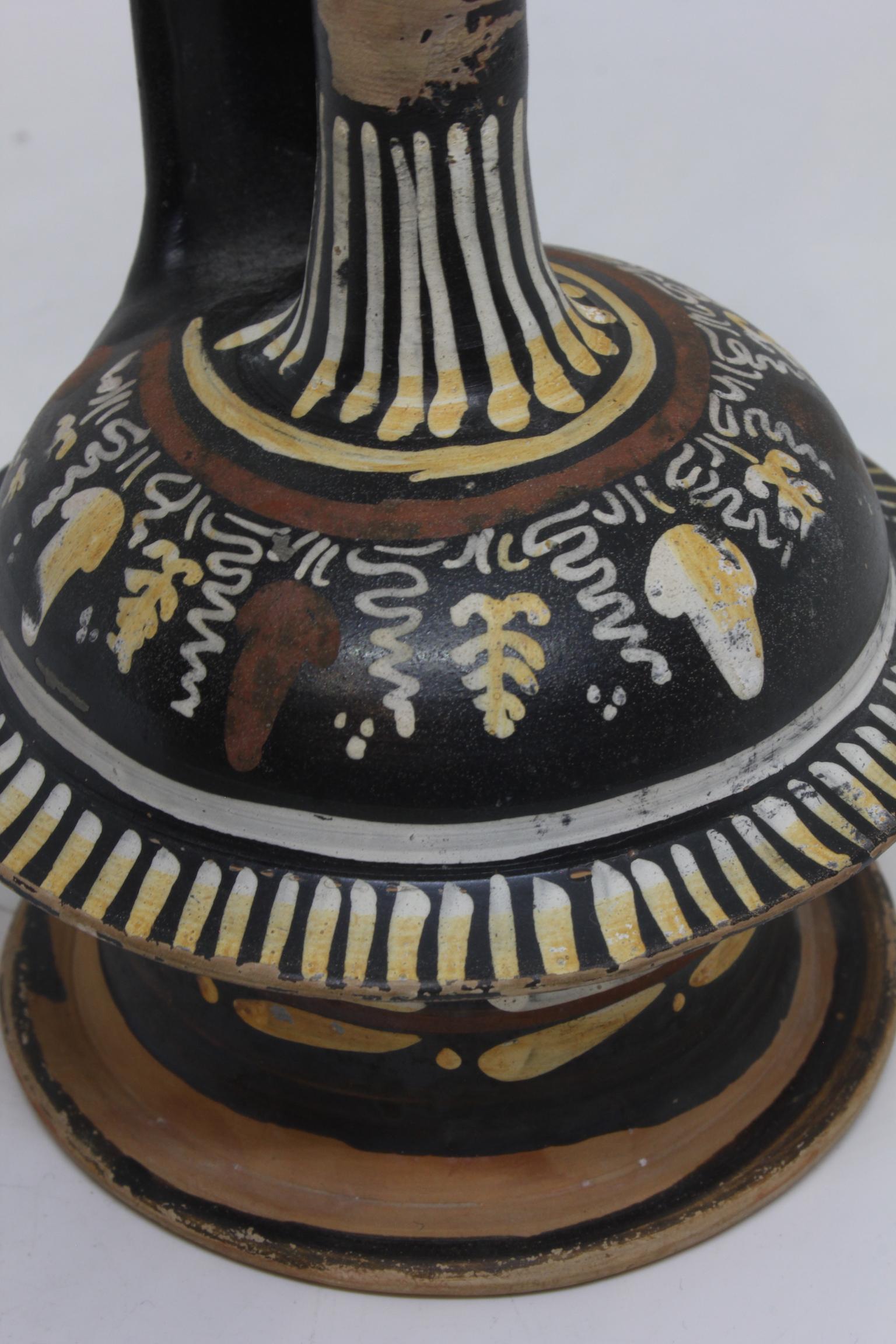 Ancient Greek Terracotta Epichysis For Sale 3